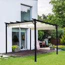 Breeins Sun Shelter Steel Pergola for Outdoors