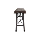 Breeins Set Of 2 Rattan Plastic Outdoor Folding Bench