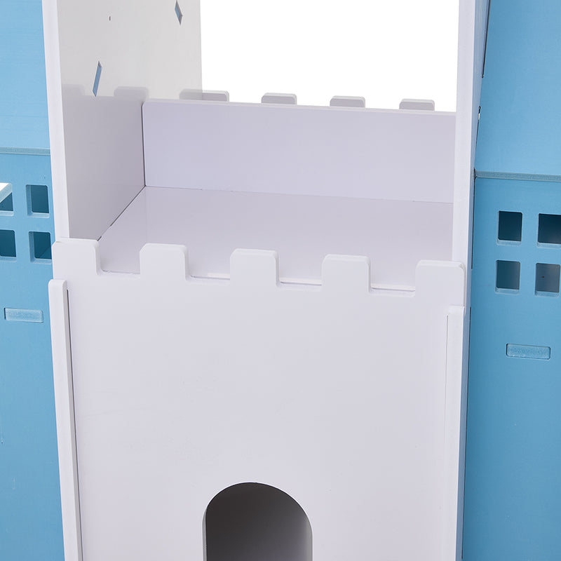 Kidkid 3-Tier Castle Kids Rotating Bookshelf