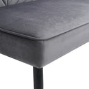 Livingandhome Upholstered Tufted Dining Bench