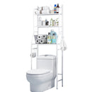 Livingandhome 3 Tiers Metal Bathroom Organizer Over Toilet Storage Shelves