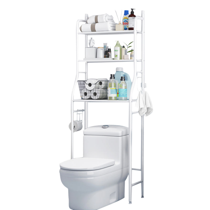 Livingandhome 3 Tiers Metal Bathroom Organizer Over Toilet Storage Shelves