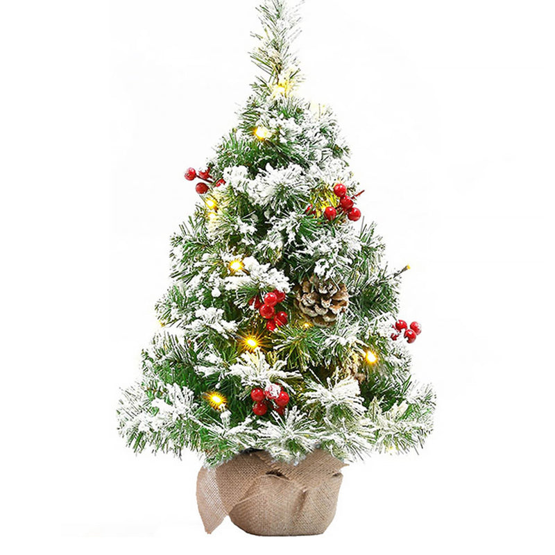 Lifeideas Mini Christmas Tree Set for Holiday Decoration