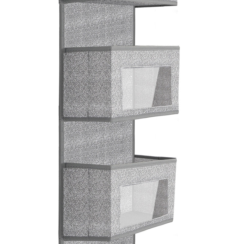 Lifeideas 5 Pockets Over the Door Non Woven Fabric Organizer