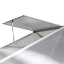 Breeins Aluminium Hobby Greenhouse with Base and Window Opening