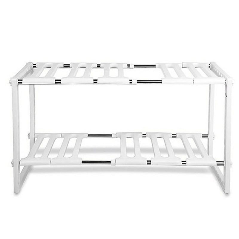 Lifeideas 2-Tier Adjustable Under Sink Storage Rack