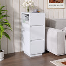 Livingandhome Minimalist Bedside Table with Drawers