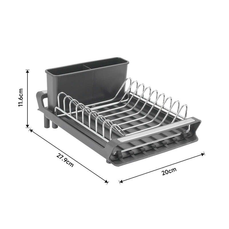 Lifeideas Compact Kitchen Utensil and Plate Rack