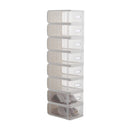 Lifeideas Transparent Stackable Shoe Storage Box