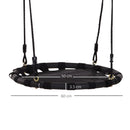 HOMCOM Children's swing -  Black