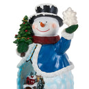 Lifeideas Christmas Snowman Music Box Ornament