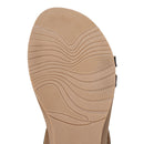 T-Strap Flat Summer Sandals - Black
