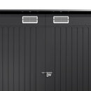 Breeins Outdoor Galvanized Steel Storage Shed