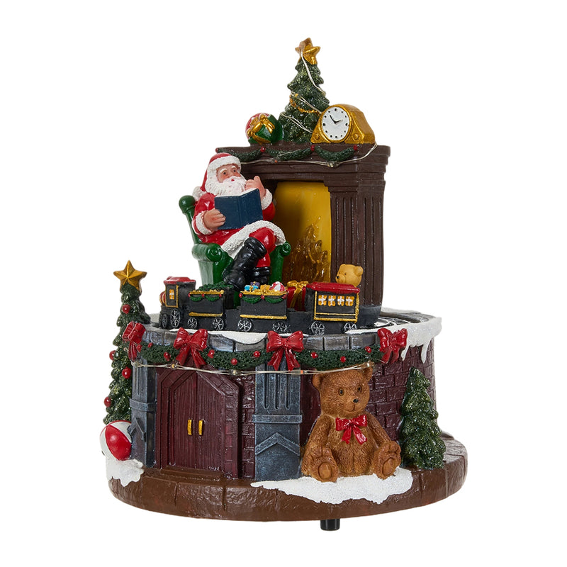 Lifeideas Santa Claus Music Box Ornament