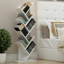 Livingandhome Tree-Shaped Multi-tier Book Storage Shelf