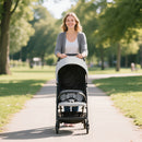 AIYAPLAY Travel Stroller with Easy Folding, Lightweight Pushchair