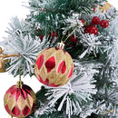 Lifeideas 2-Pack Artificial Christmas Trees with LED Lights and Decorations