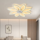 Cottonfy UK Stylish Flower Shape LED Ceiling Fan