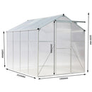 Breeins Rust Resistant Aluminium Greenhouse
