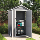 Breeins 4 x 3FT Apex Roof Garden Shed Outdoor Storage House