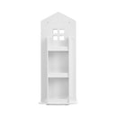 Cottonfy UK Kids' House Frame Rotating Bookshelf
