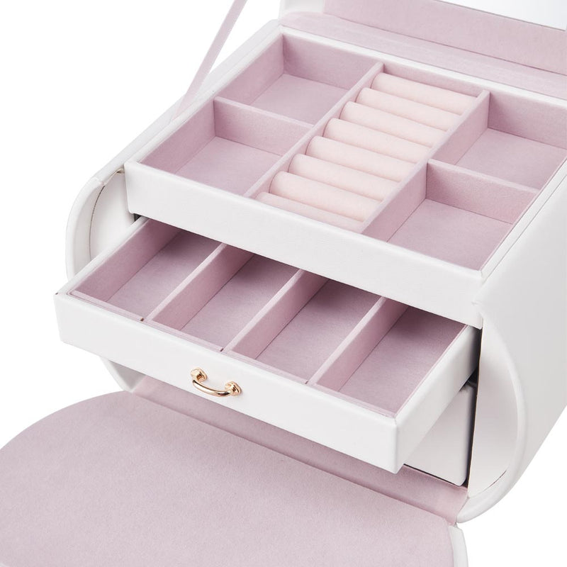 Sheonly Stylish Jewellery Box with Handle