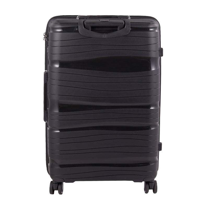 Livingandhome 4PCS Lockable Travel Suitcase Set