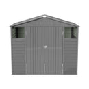 8*6FT Metal Apex Roof Garden Storage Shed