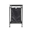 Lifeideas 3-Section Laundry Trolley with Wheels