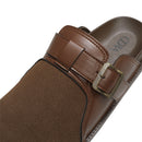 Closed-Toe Slip-On Mules Sandals