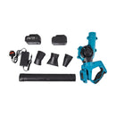 Livingandhome Cordless Handheld Leaf Blower with 2 Batteries
