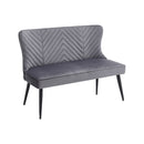 Livingandhome Upholstered Tufted Dining Bench