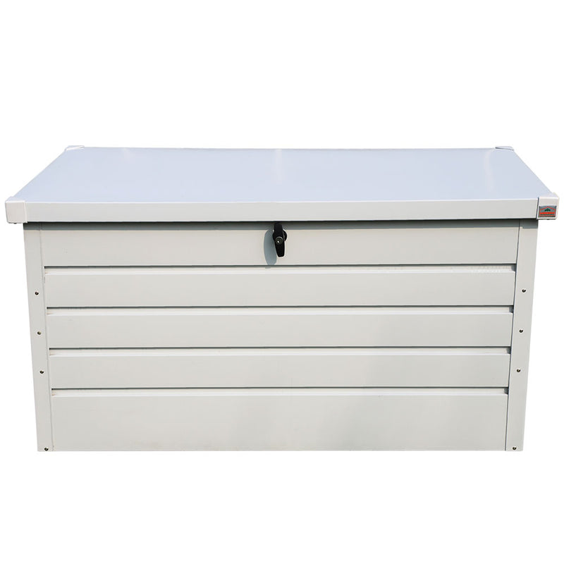 Garden Sanctuary Steel Garden Lockable Storage Box for Tools