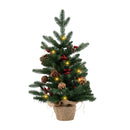 Lifeideas 2ft Small Christmas Tree with LED Lights