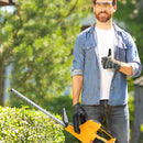 Outsunny Cordless Hedge Trimmer With 51cm Blade, Brushless Motor