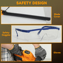 Outsunny Cordless Hedge Trimmer With 51cm Blade, Brushless Motor