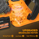 Outsunny Cordless Hedge Trimmer With 51cm Blade, Brushless Motor