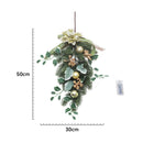 Lifeideas Christmas Swag LED Lights Holiday Decor