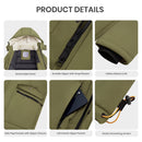 Winter Mid-Length Padded Coat Jacket With Hood