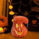 Pumpkin Lantern With Warm LED Lights