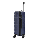 Livingandhome Rolling Hardshell Luggage Travel Suitcase