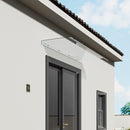 Garden Sanctuary Transparent Window Door Awning Canopy