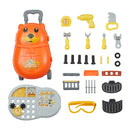 Kidkid Bear-Themed Kids Tool Set with Carry Case