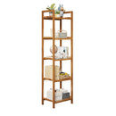 Cottonfy UK Bamboo Wood Bookshelf