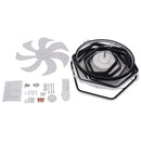 Cottonfy UK Geometric LED Ceiling Fan Light