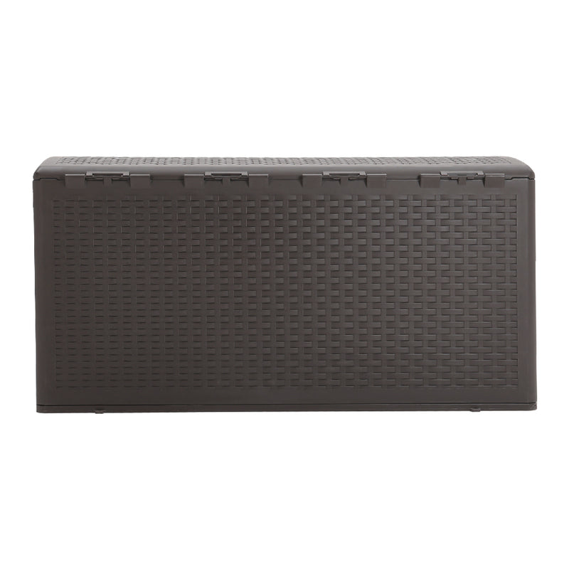 Breeins 99-Gallon Rattan Outdoor Deck Box