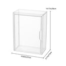 Lifeideas Wall Mount Transparent 3-Tier Storage Display Case