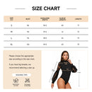 Elegant Black Long Sleeve Bodysuit