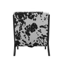 Livingandhome Velvet Upholstered Armchair