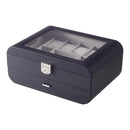 Sheonly Stylish Jewellery Storage Box with Watch Slots